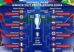 Jadwal Euro 2024 Hari Ini 4 Juli