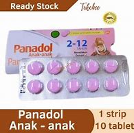 Panadol Tablet Kunyah Dosis